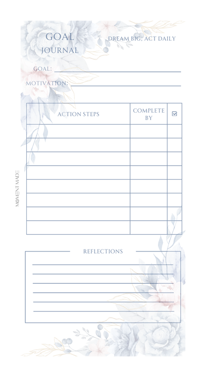 Goal Journal - Garden of Goals